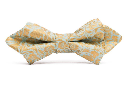 Gold Turquoise Paisley