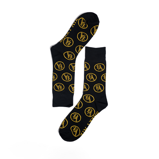 Barry Air Signature Black Socks
