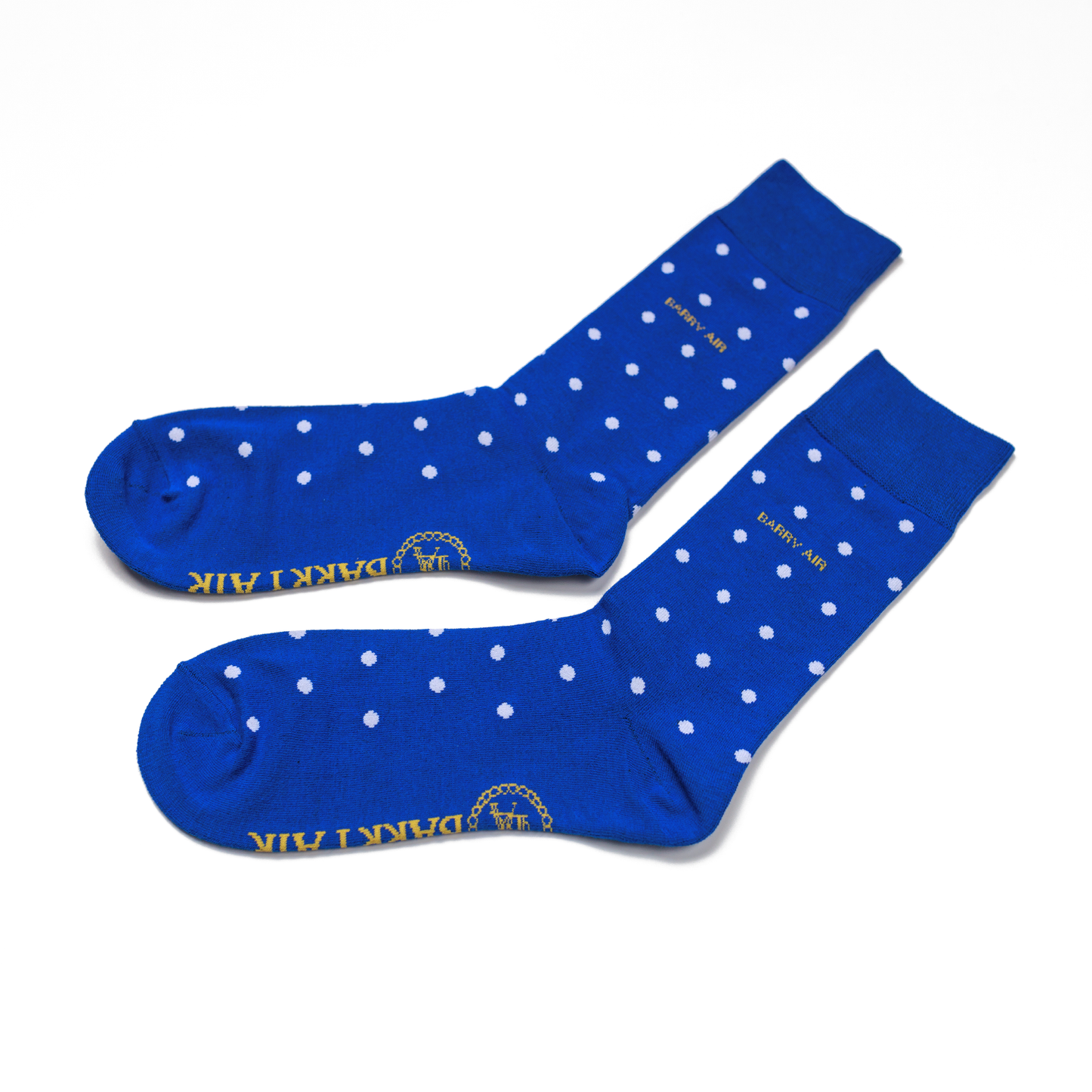 Blue Polka Dot Socks