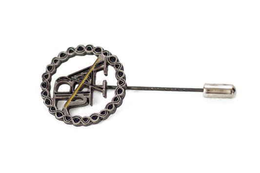 Antique Silver Metal Lapel Pin