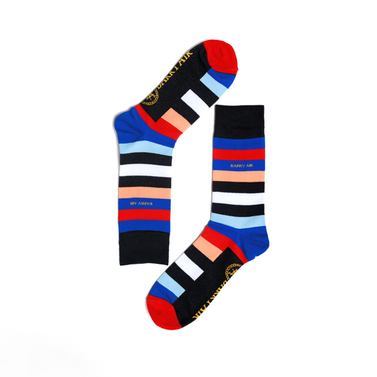 Multi-coloured Stripe Socks